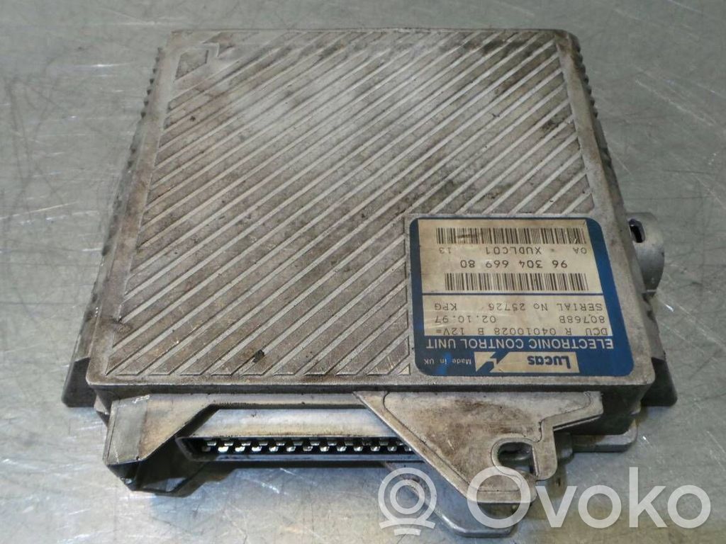 Peugeot 406 Engine control unit/module 