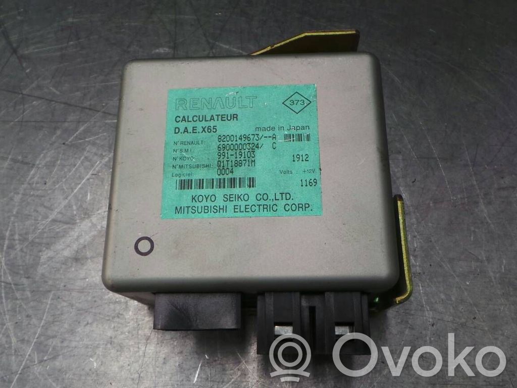 Hammastangon ohjainlaite   8200149673,1612020,6900000324,99119103