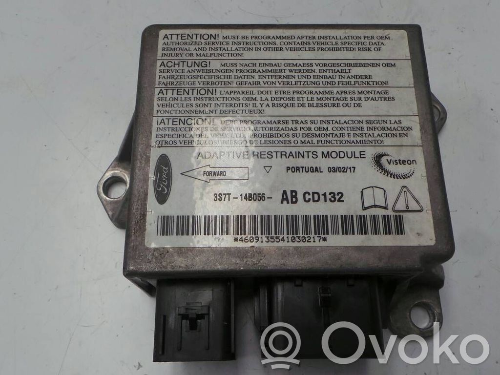 Airbag control unit/module   3S7T14B056AB,1707006