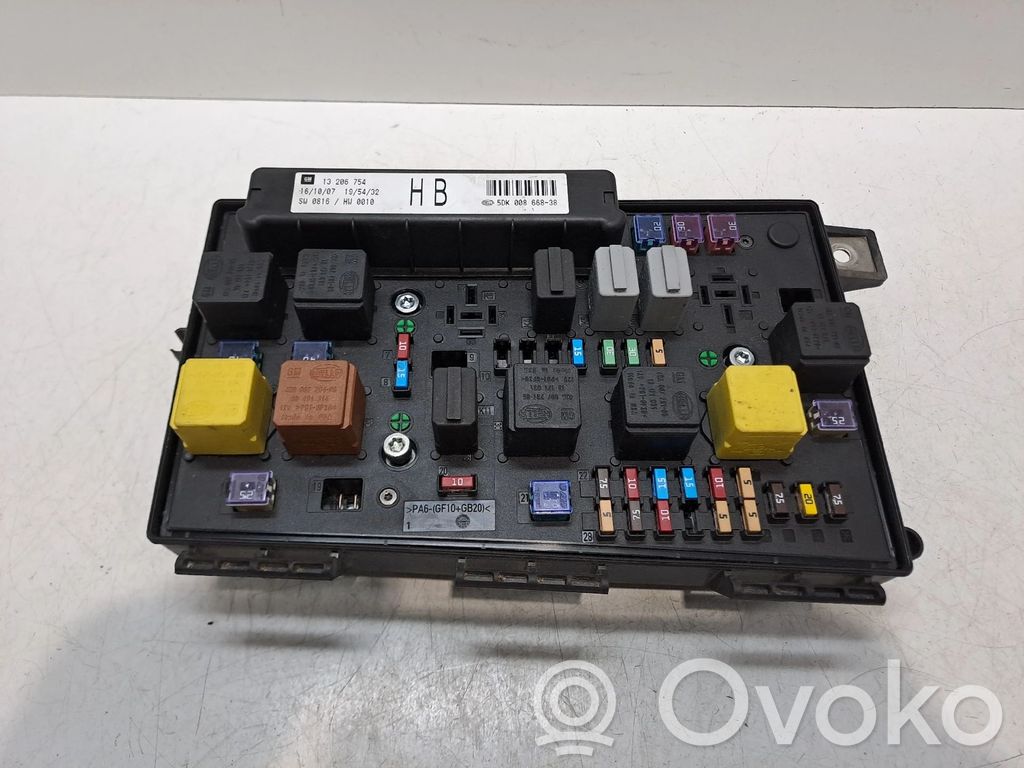 Opel Astra F SAM control unit 