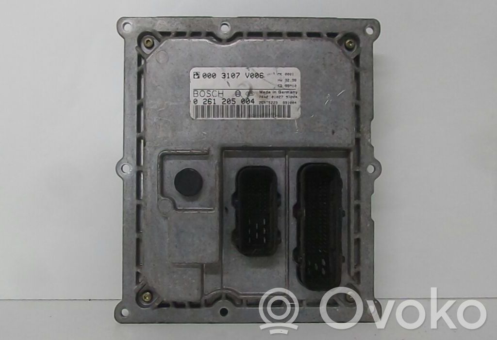 Unidad de control/módulo del motor   0003107V006,0261205004