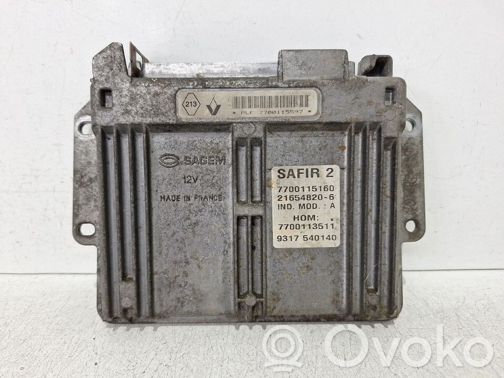Engine control unit/module   7700115160,7700113511,7700115597