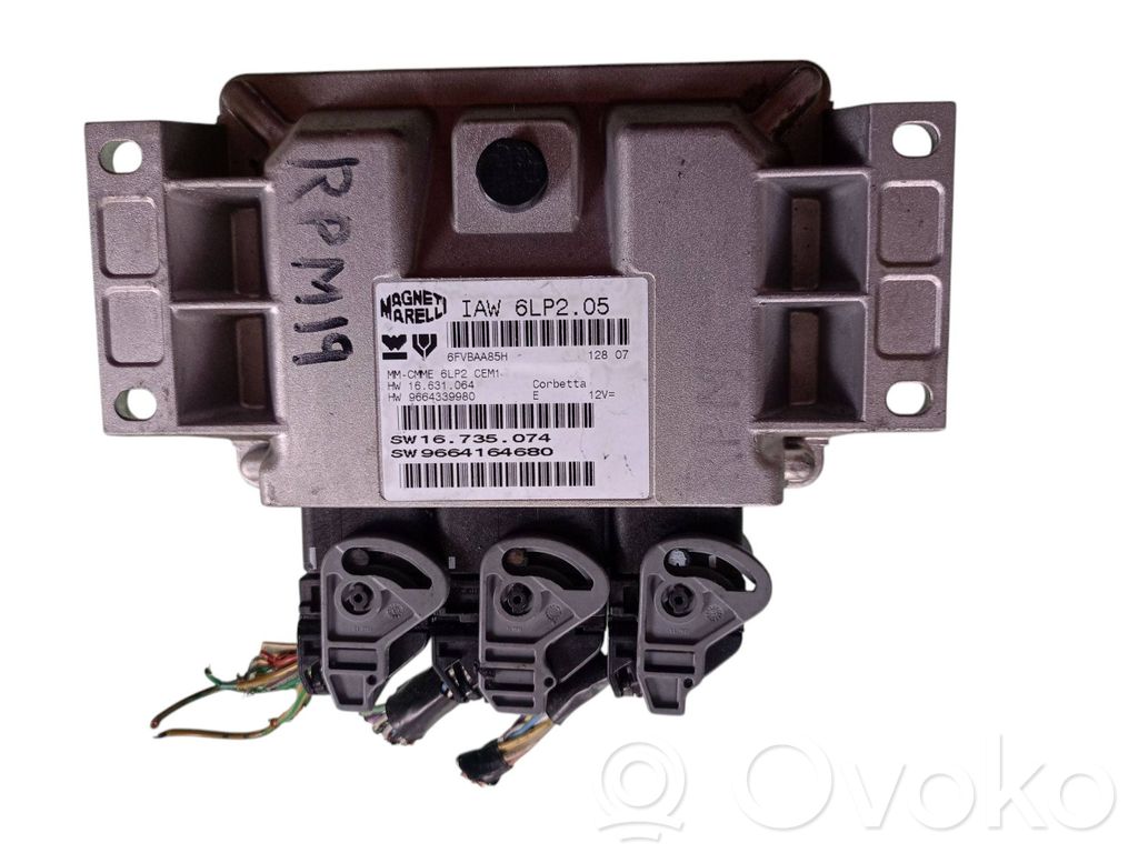 Engine control unit/module ECU   9664164680,9664339980,16735074