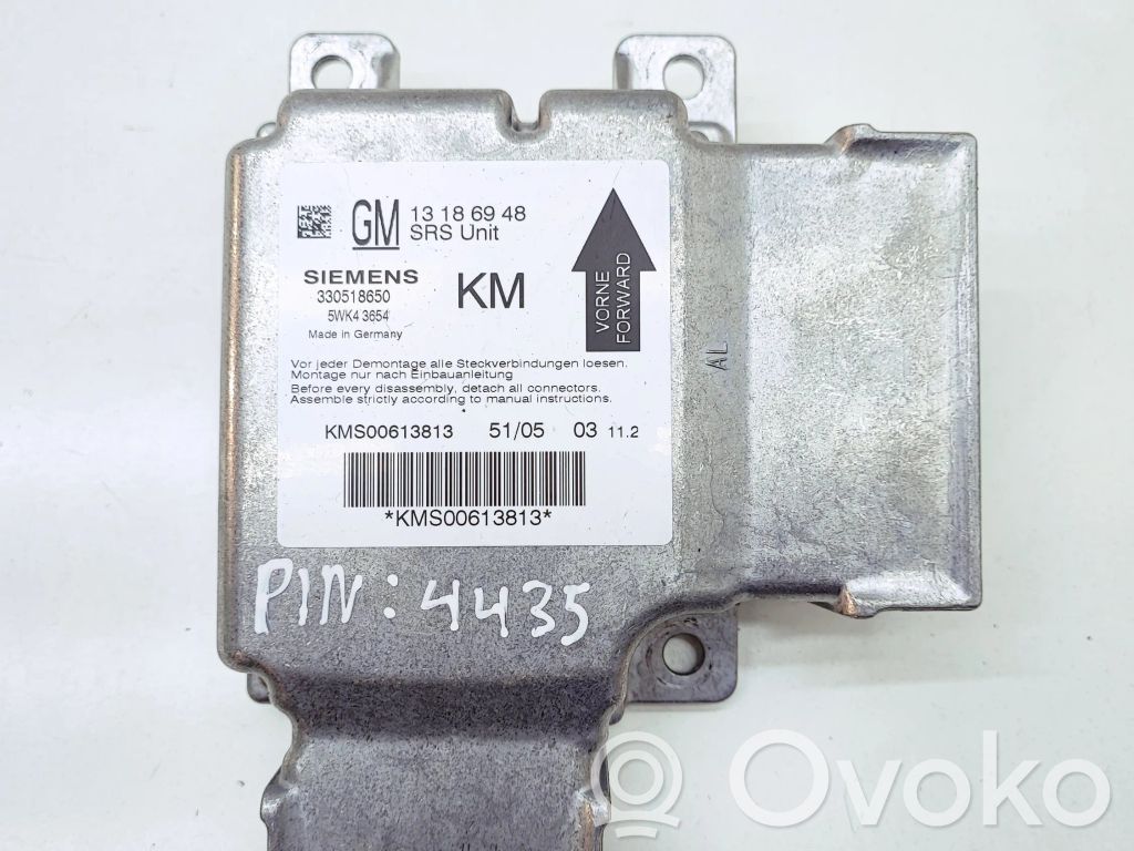 Airbag control unit/module   13186948,14214022