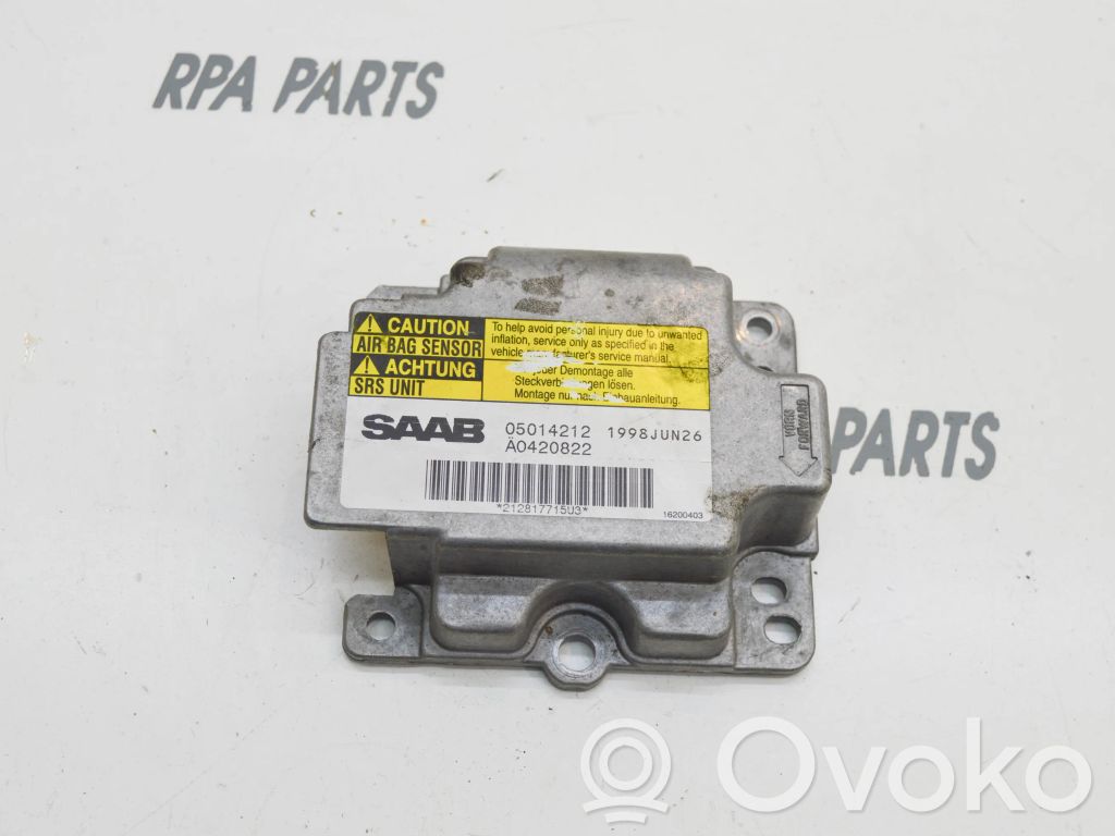 Saab 9-5 Airbag control unit/module 