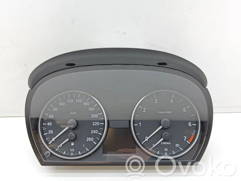 BMW 3 E90 E91 Speedometer (instrument cluster) 