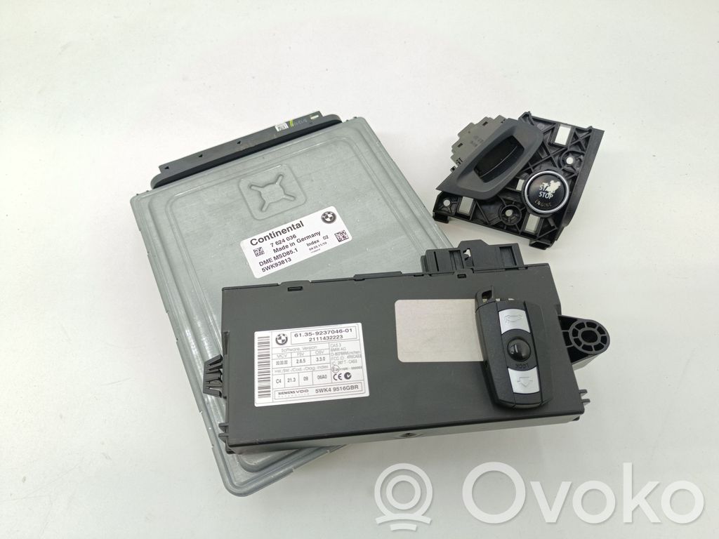 Engine ECU kit and lock set   9237046,5WK93813,7624036