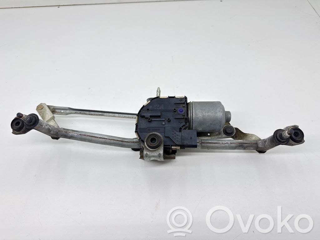 Volkswagen Caddy Wischergestänge Wischermotor vorne 