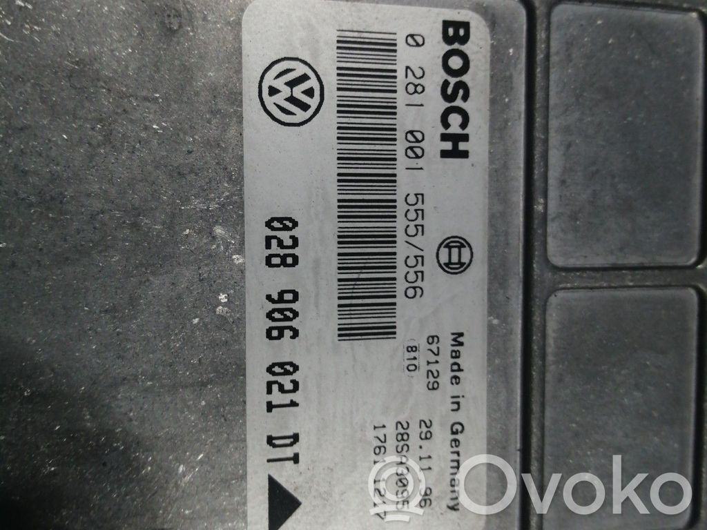 Engine control unit/module   028906021DT,0281001555,556