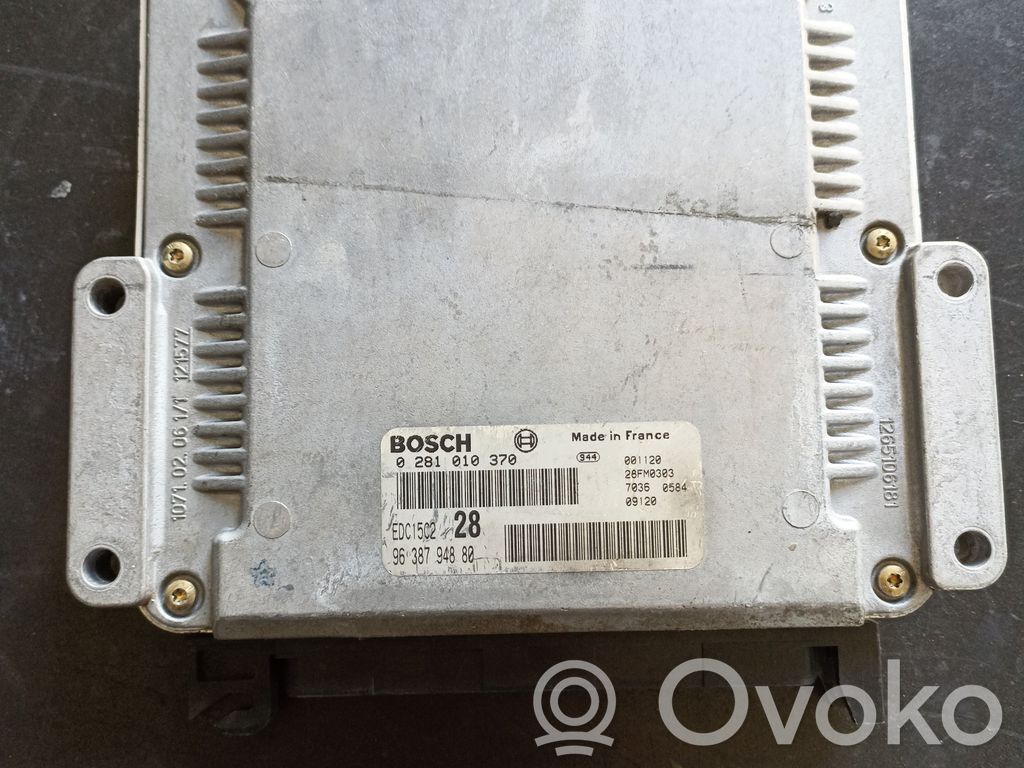 Peugeot 406 Engine control unit/module 