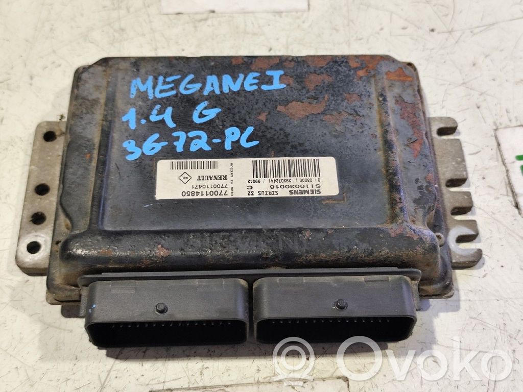 Renault Megane I Engine control unit/module 