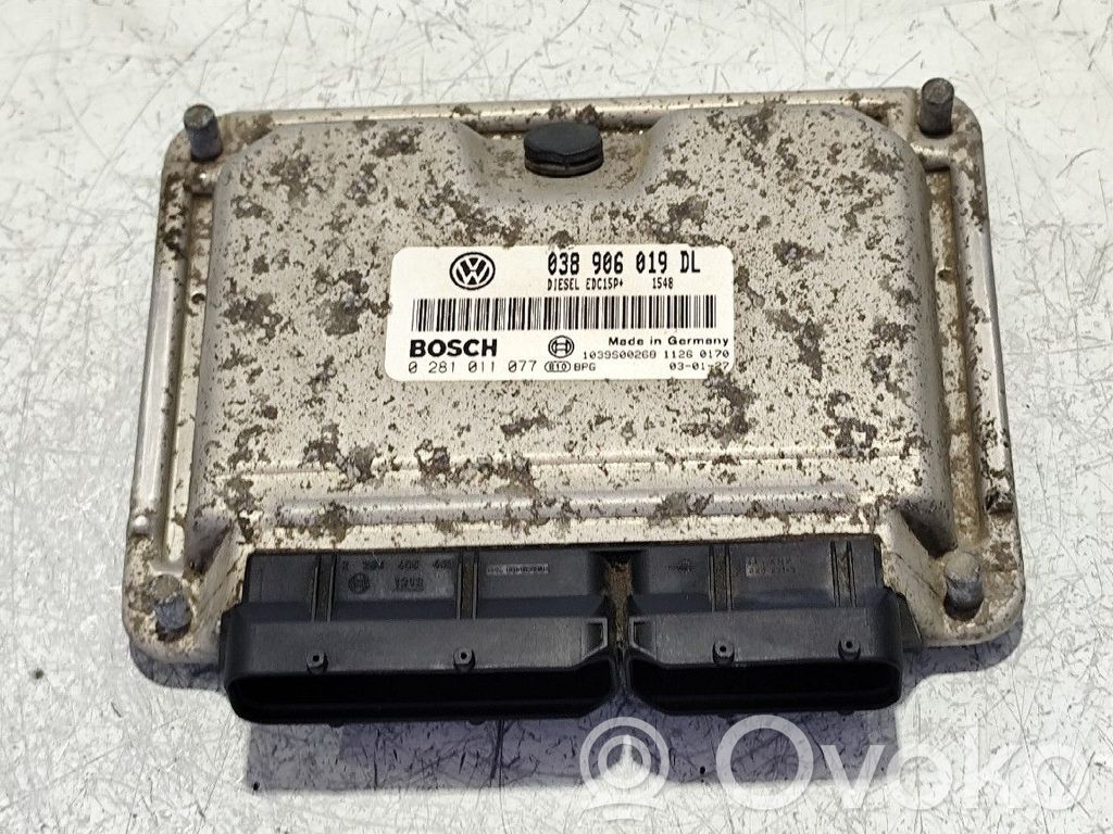 Engine control unit/module   038906019DL,0281011077