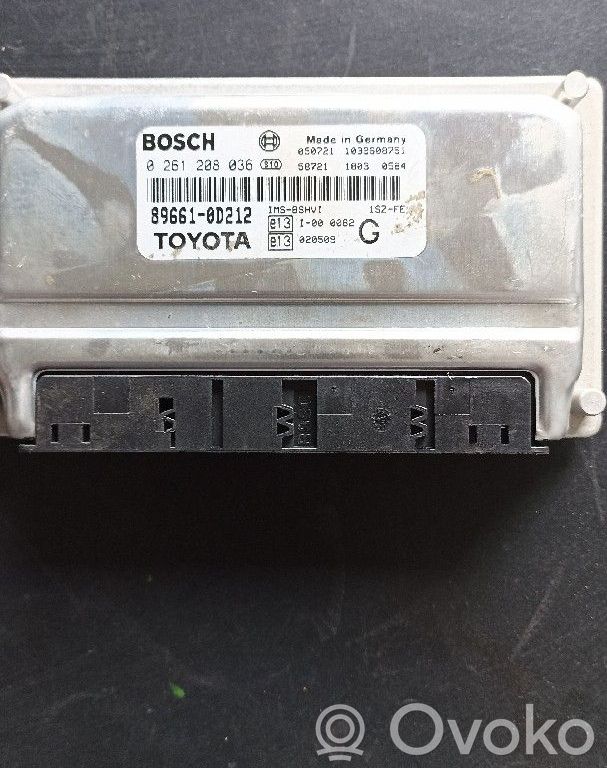 Engine control unit/module   896610D212,0261208036,BOSCH