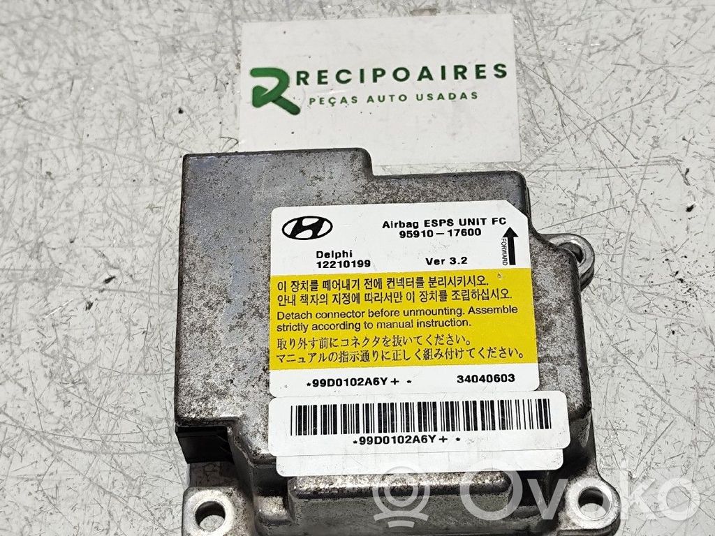Airbag control unit/module   9591017600,12210199