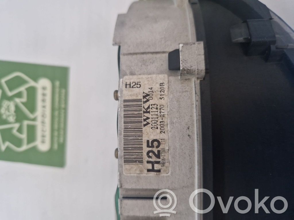 Hyundai Matrix Speedometer (instrument cluster) 