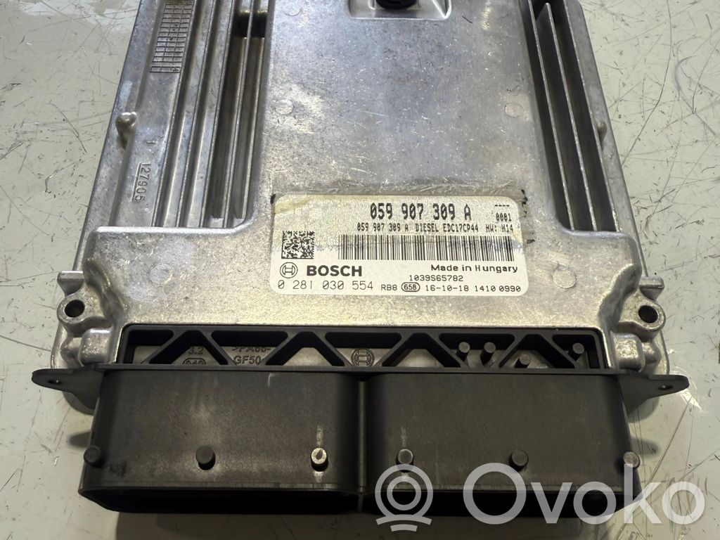 Engine control unit/module   059907309A,0281030554
