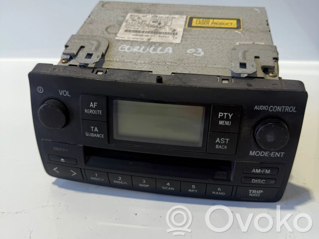 Toyota Corolla Verso E121 Unitate principală radio/CD/DVD/GPS 