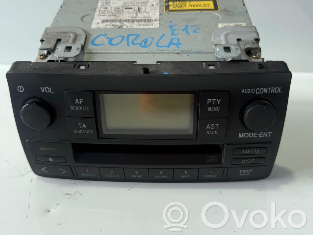 Toyota Corolla Verso E121 Ecran/afișaj/ecran mic 