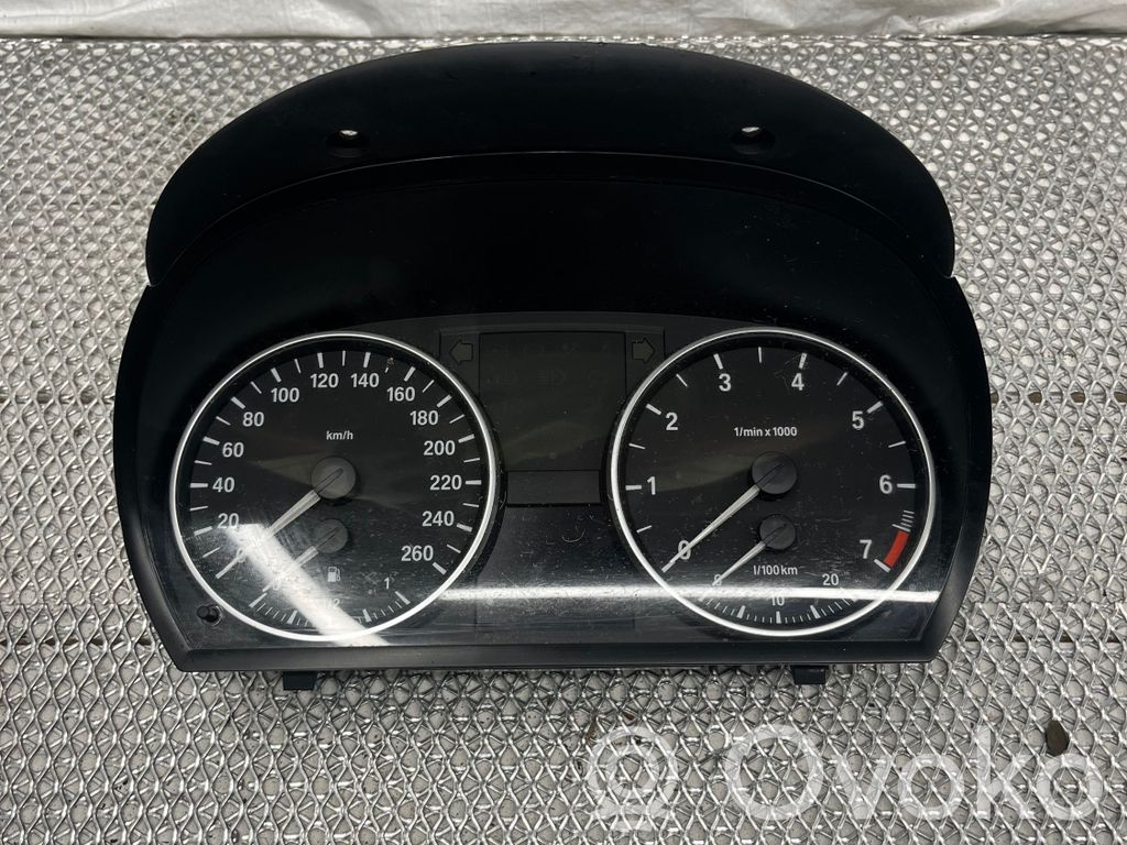 BMW 3 E90 E91 Speedometer (instrument cluster) 