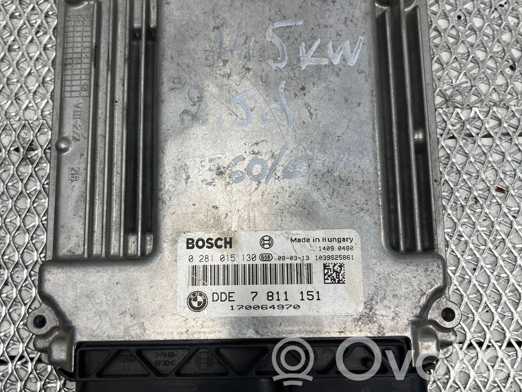 BMW 5 E60 E61 Dzinēja vadības bloks 