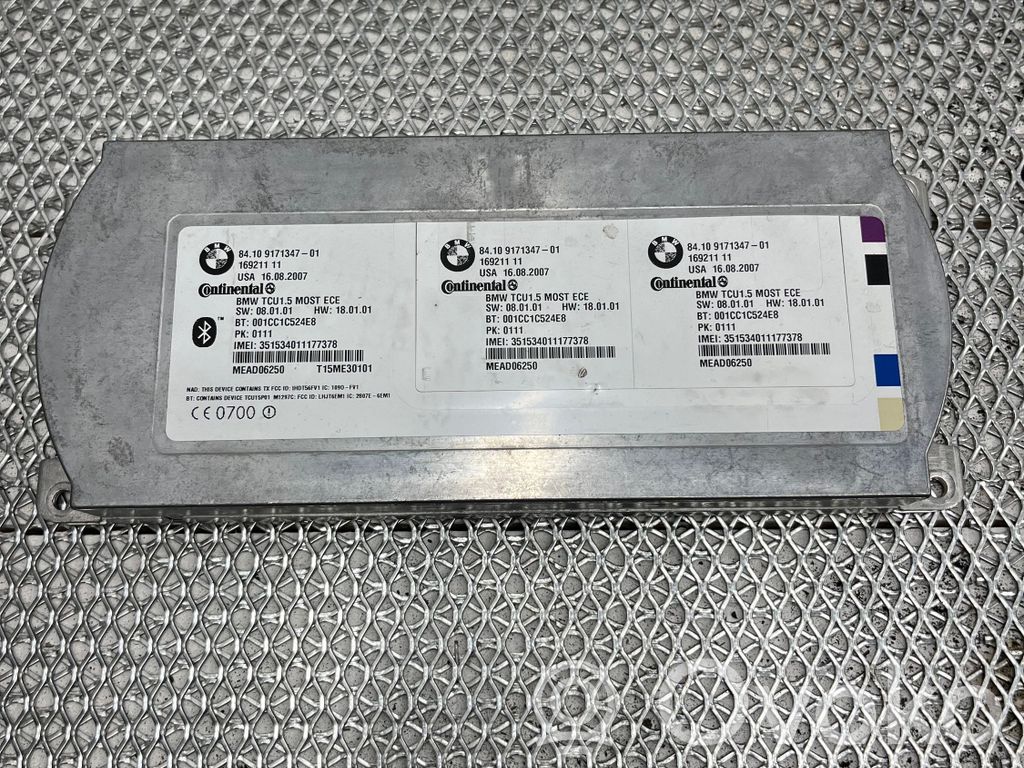 BMW 5 E60 E61 Unidad de control/módulo de bluetooth 