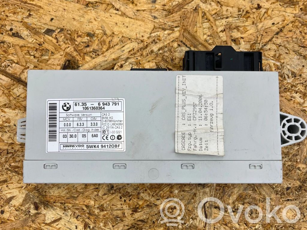 CAS control unit/module   6943791,5WK494120BF,1061360364