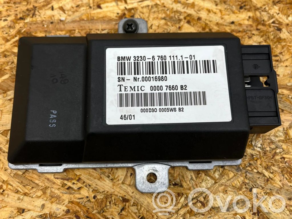 BMW 7 E65 E66 Stūres regulēšanas modulis 