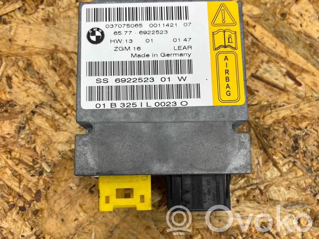 BMW 7 E65 E66 Sensor impacto/accidente para activar Airbag 