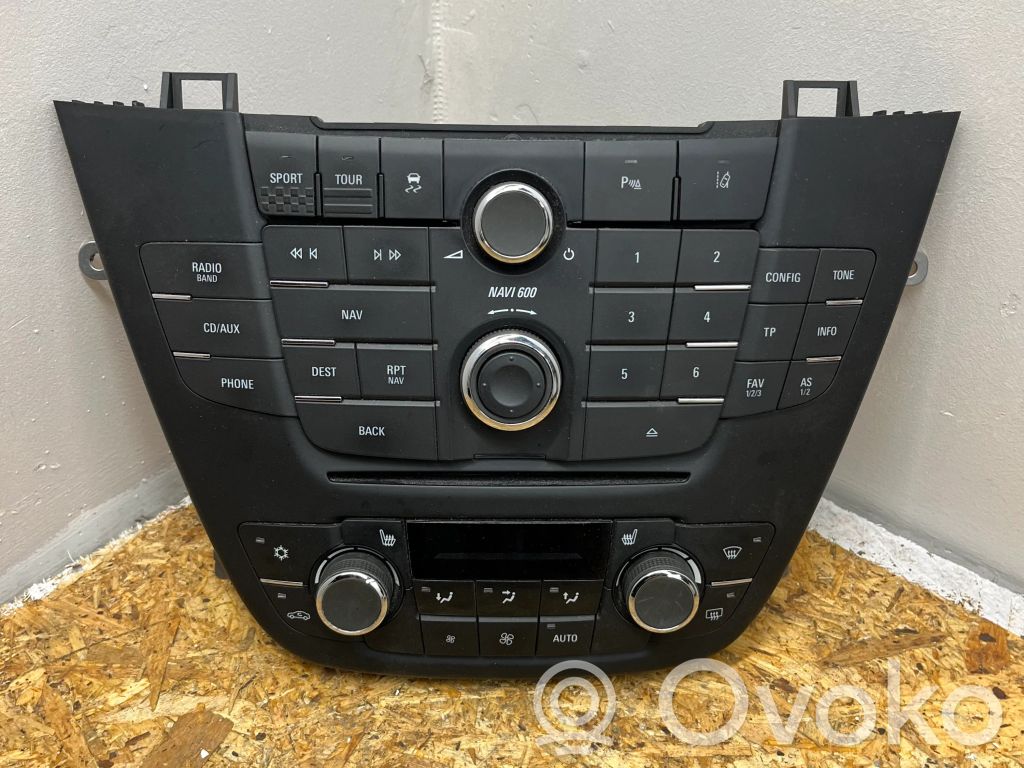 Opel Insignia A Radio/CD/DVD/GPS head unit 
