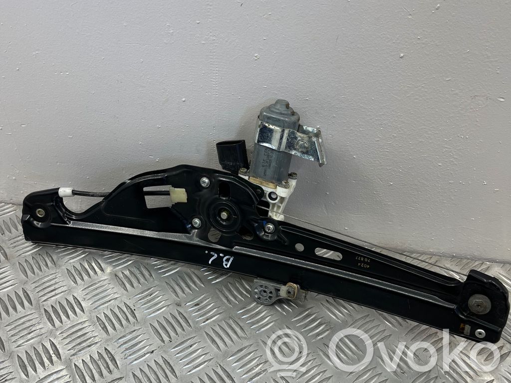 BMW 5 E60 E61 Rear door window regulator with motor 