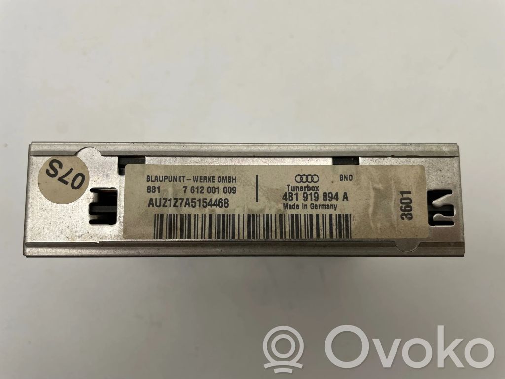 Audi A6 S6 C5 4B GPS navigation control unit/module 