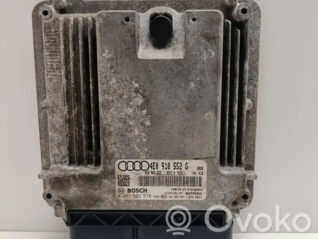 Audi A8 S8 D3 4E Engine control unit/module 