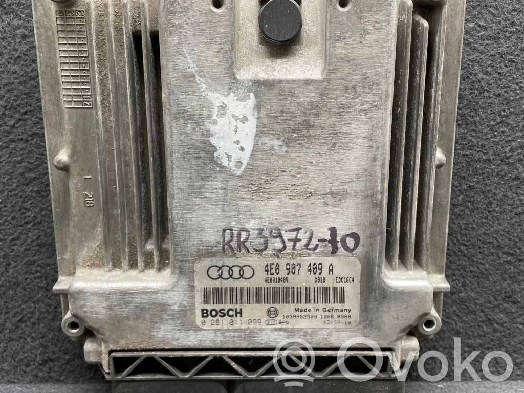 Audi A8 S8 D3 4E Engine control unit/module 