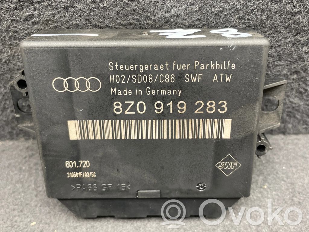 Parking PDC control unit/module   8Z0919283,601720,H02SD08C86