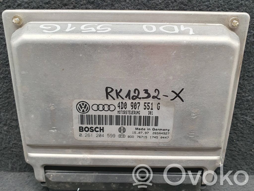 Audi A6 S6 C5 4B Engine control unit/module 