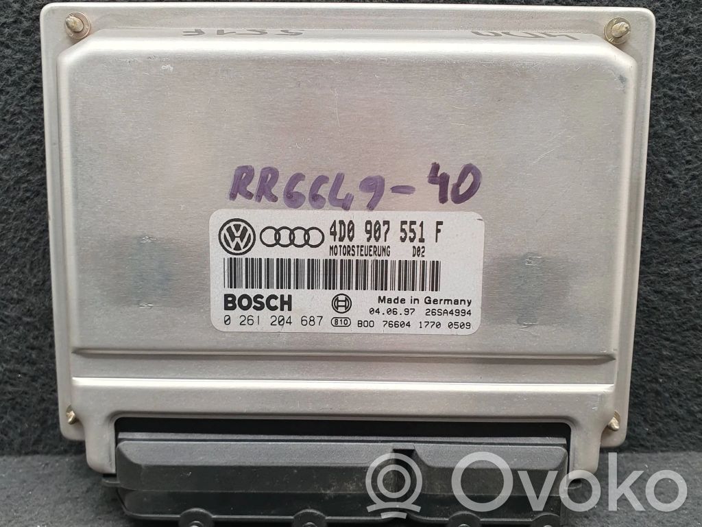 Audi A4 S4 B5 8D Engine control unit/module 