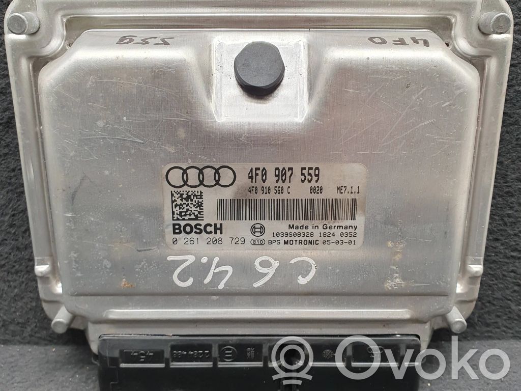 Audi A6 S6 C6 4F Engine control unit/module ECU 