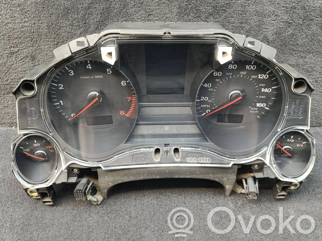 Audi A8 S8 D3 4E Speedometer (instrument cluster) 