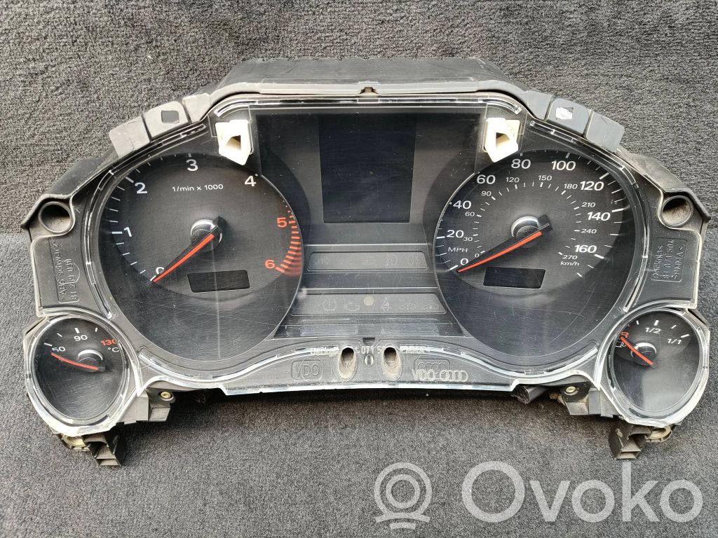 Audi A8 S8 D3 4E Speedometer (instrument cluster) 