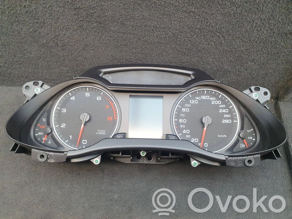 Audi A4 S4 B8 8K Nopeusmittari (mittaristo) 