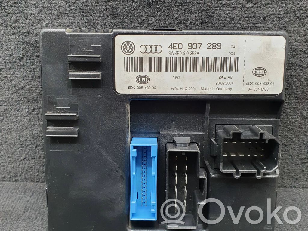 Komforto modulis   4E0907289,4E0910289A