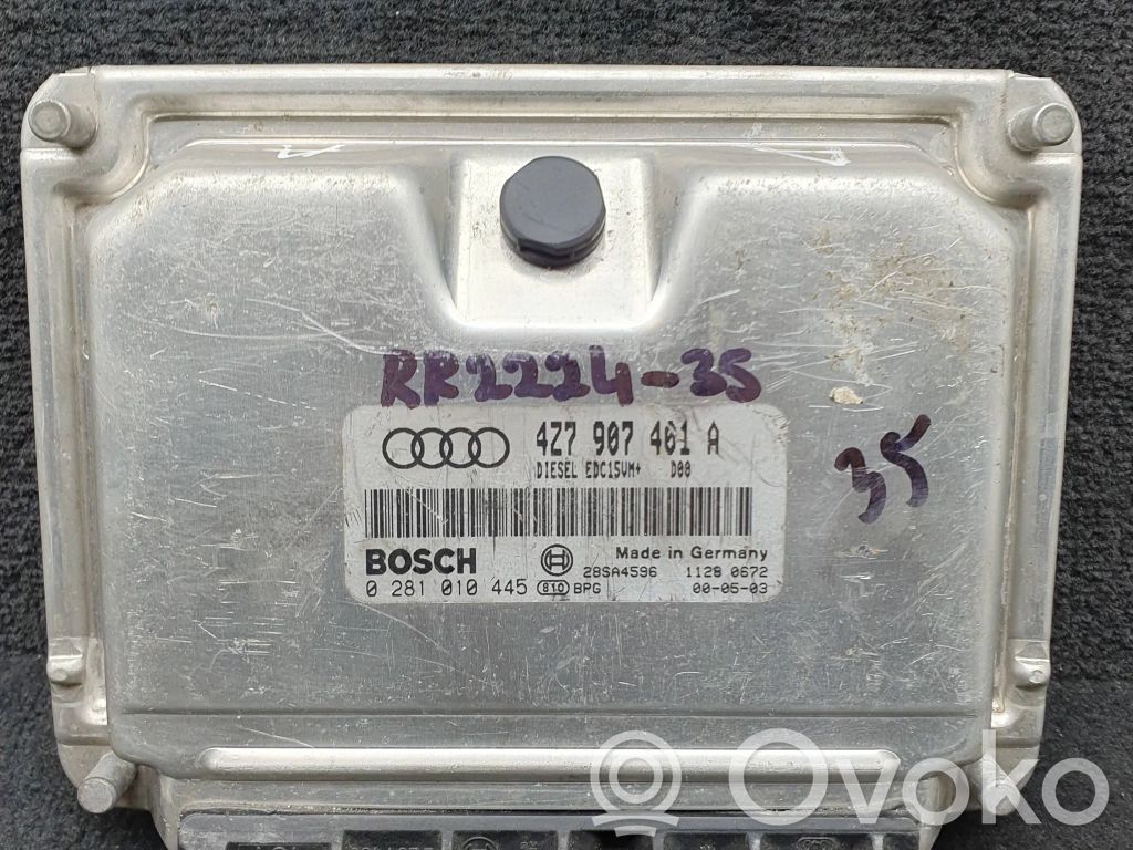 Audi A6 Allroad C5 Engine control unit/module 