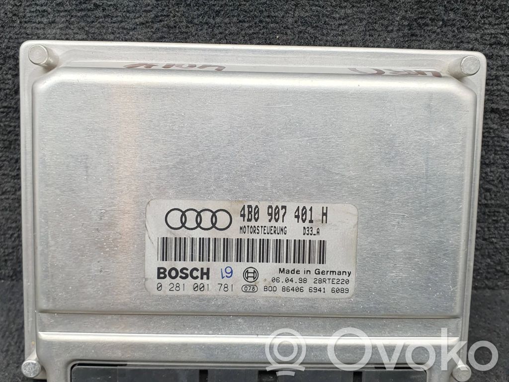 Audi A6 S6 C5 4B Engine control unit/module 
