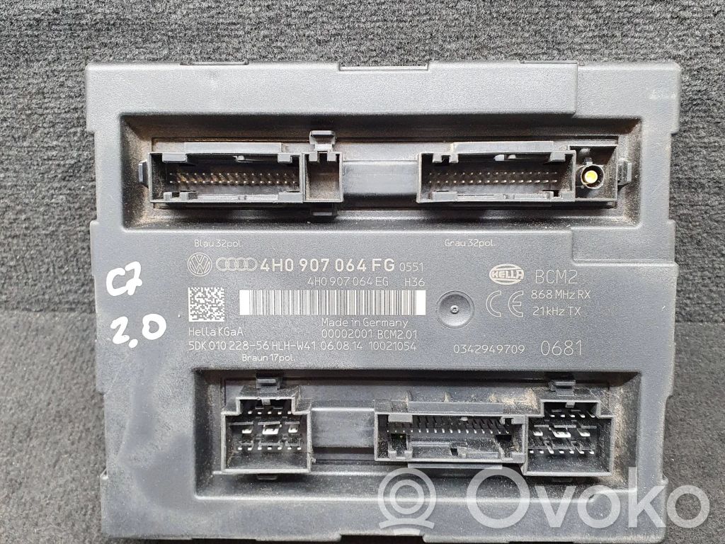 Audi A6 C7 Module confort 