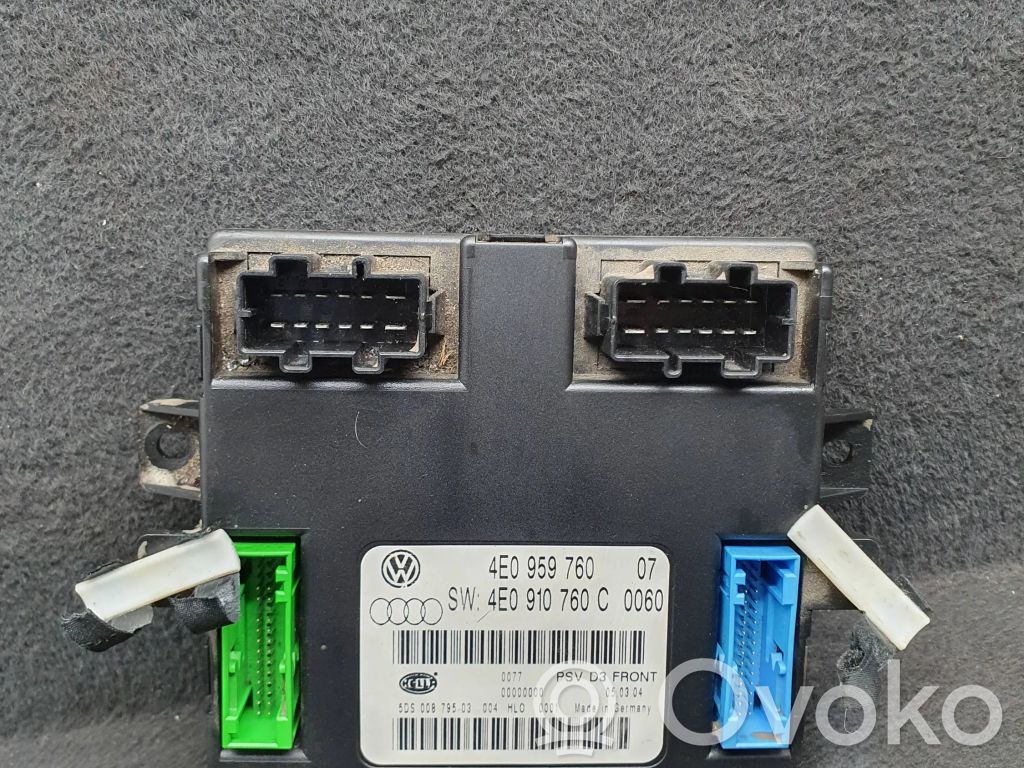 Muut ohjainlaitteet/moduulit   4E0959760,4E0910760C