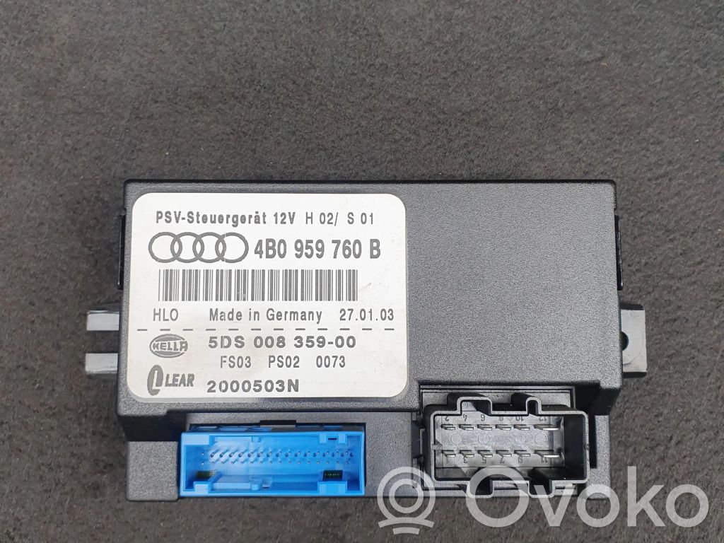 Module de commande de siège   4B0959760B