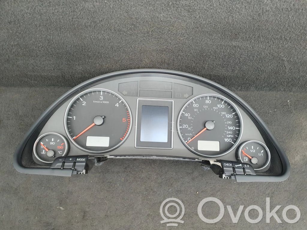 Audi A4 S4 B7 8E 8H Speedometer (instrument cluster) 