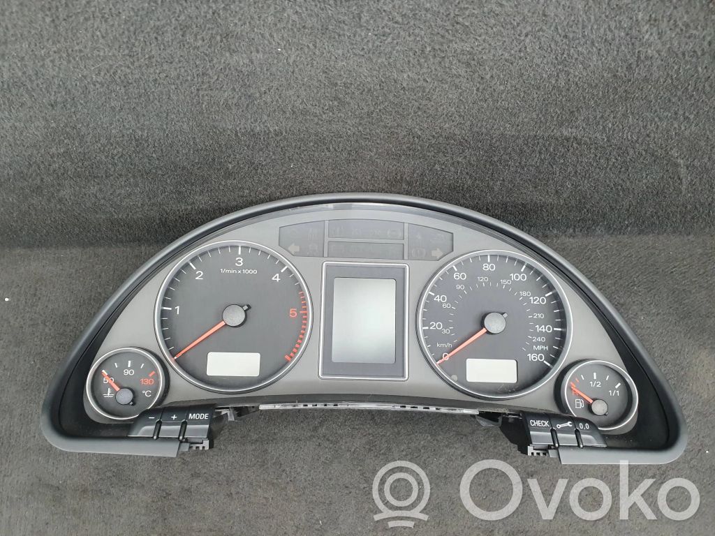 Audi A4 S4 B7 8E 8H Speedometer (instrument cluster) 