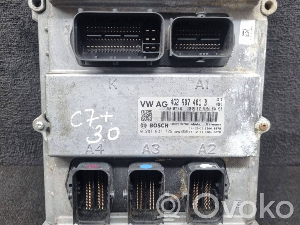 Audi A6 Allroad C7 Engine control unit/module 