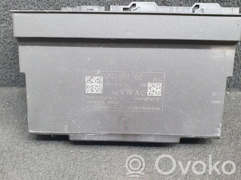 Audi Q7 4M Seat control module 